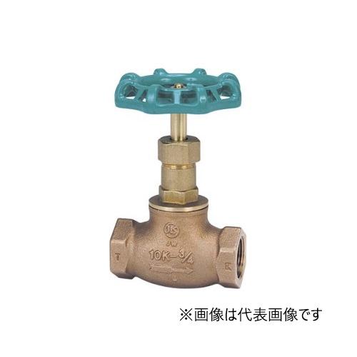 東洋バルヴ/株式会社キッツ【J10-BG 20A】3/4B 青銅バルブ グローブバルブ 10K ねじ込み形〔IB〕