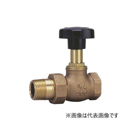 東洋バルヴ/株式会社キッツ【200-BDR 25A】1B 青銅バルブ ファンコイルバルブ 200 鋼管用 ストレート形 調整弁〔HC〕