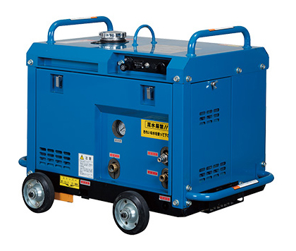 ●ツルミポンプ 【HPJ-8150ESM-1】高圧洗浄用 ジェットポンプ エンジンシリーズ(防音タイプ) HPJ型 タンク容量11.0L 空冷4サイクルガソリンエンジン〔EA〕