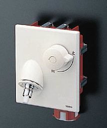 TOTO 水栓金具【TWAS10A1A】 緊急止水弁付単水栓(ピタットくん)  セット品番(TWA10A1R+TWA10B2S)〔HG〕の通販は 7,468円