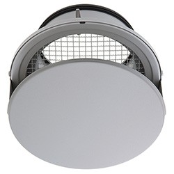 ユニックス 換気口【BSW150SCT3M】丸型フラットカバー付 3メッシュ〔HF〕