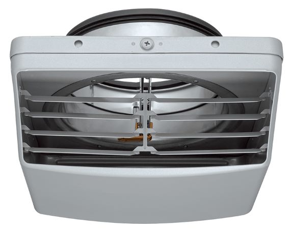 ユニックス 換気口【TDCG100ADSQ】ステンレス製 軒天井用 角型カバー(結露対策) 横ガラリ 防火ダンパー 120℃型式〔HF〕