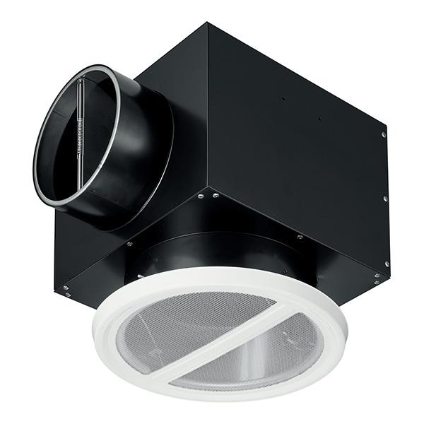 ユニックス 換気口【NCSW150A10MDSP】軒天井用 チャンバー方式 10メッシュ 防火ダンパー 72℃〔HF〕