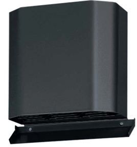 パナソニック ベンテック換気部材【VB-BBG150S2-K】ブラック ステンレス製 ピタンコフード(着脱ガラリ付) 呼び径φ150mm〔HF〕