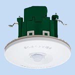 パナソニック 配線金具【WTK44812K】軒下天井取付 熱線センサ付自動スイッチ(親器・8Aタイプ・広角検知形) (明るさセンサ付)(AC200V)