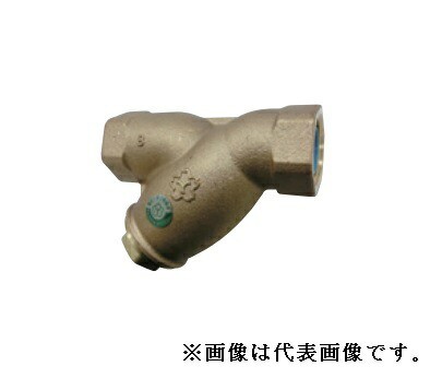 大和バルブ【10YT-CN-50A】青銅バルブ (給水用コアリング) Y形ストレーナ〔ID〕