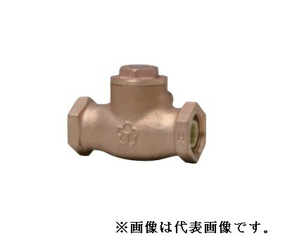 大和バルブ【10C-HN-50A】青銅バルブ (給湯用コアリング) スイングチェッキバルブ〔ID〕の通販は