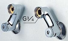 KVK 部材【Z420】60mm、水抜き、流量調節止水弁付ソケット〔GB〕