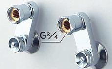 KVK 部材【Z929】60mm、水抜き、ストレーナ、流量調節止水弁付ソケット〔GB〕