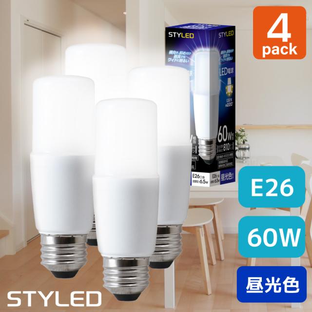4個セット・1個当たり599円】LED電球 広配光タイプ 断熱材施工器具対応