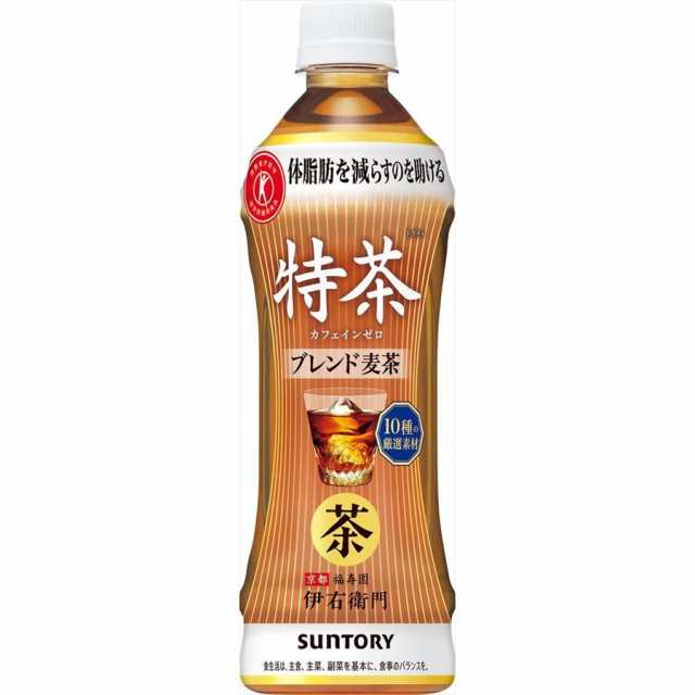 送料無料！】サントリー 伊右衛門 特茶カフェインゼロ ＰＥＴ ５００ｍｌ２４本入り【お取り寄せ商品】 （北海道・沖縄は送料無料対の通販はau PAY  マーケット - さんぽっ舗