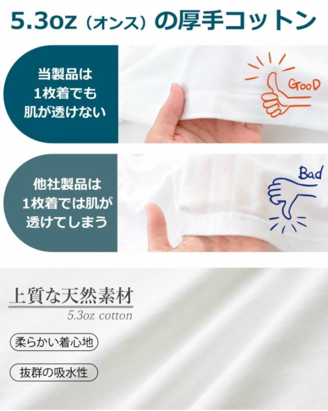 Tシャツ メンズ 胸ポケット 付き 厚手 無地 コットン 綿100 半袖 ポケット ティーシャツ 5 3oz ヘビーウェイト 丸首 クルーネック 白 黒の通販はau Pay マーケット Aqshop Au Pay マーケット店