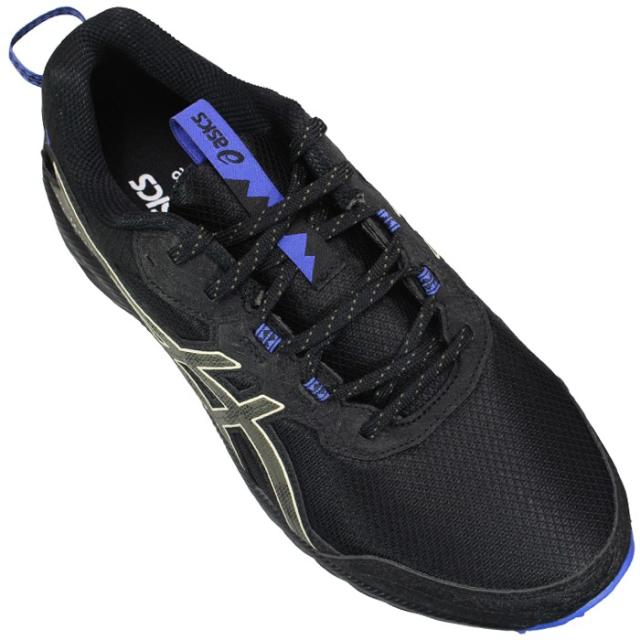 防水シューズ 防水スニーカー アシックス ランニングシューズ 1011B965-002 ゲルベンチャー10 ウォータープルーフ ブラック/ブラウン 26.5cm〜27.5cm メンズ トレイルシューズ ハイキングシューズ アウトドアスニーカー 運動靴 紐靴 通勤 アシックス1011B965