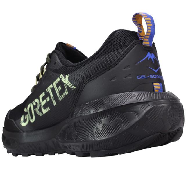 アシックス 防水スニーカー 防水シューズ ゲルソノマ8 ゴアテックス 1011B977-003 ブラック/コバルト ブラック/グレー 26.5cm〜27.5cm メンズ ランニングシューズ ジョギング マラソン 紐靴 運動靴 通学靴 通勤靴 asics ゴアテックス 防水透湿