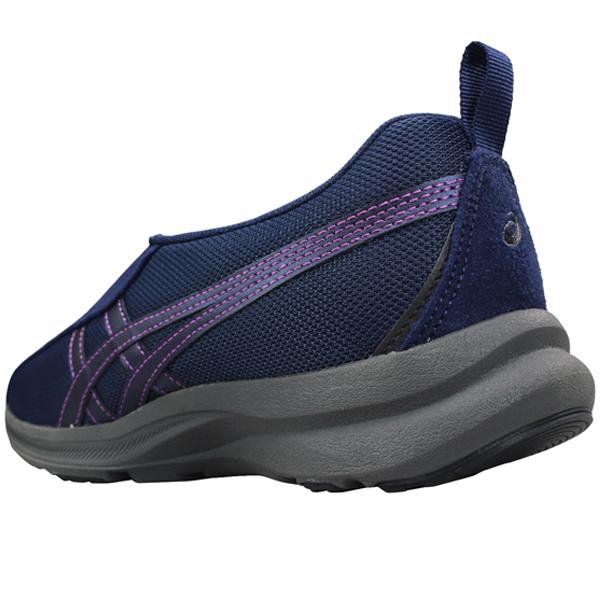 アシックス ライフウォーカー W018 1242A018 23cm〜24.5cm レディース シューズ ヘルスサポートシューズ リハビリシューズ 介護靴 紐なしスニーカー 女性用 3E