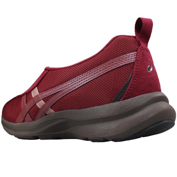 アシックス ライフウォーカー W018 1242A018 23cm〜24.5cm レディース シューズ ヘルスサポートシューズ リハビリシューズ 介護靴 紐なしスニーカー 女性用 3E