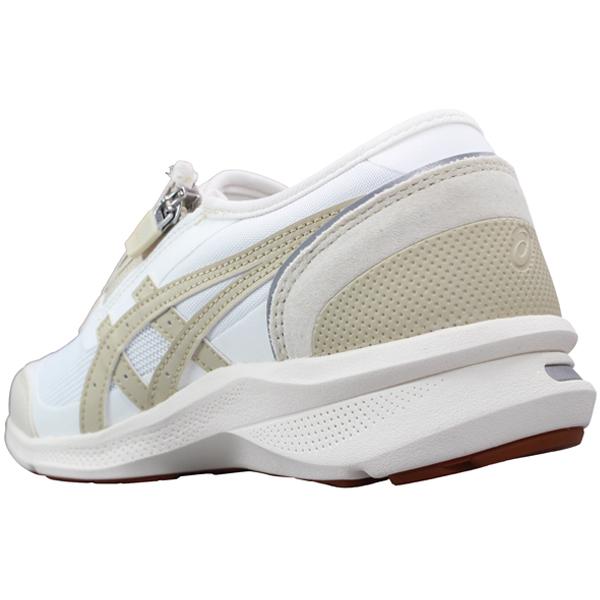 アシックス ウォーキングシューズ ハダシウォーカーW066 1292A066 23cm〜24.5cm レディース ローカットスニーカー シューズ 紐靴 3E相当 サイドファスナー