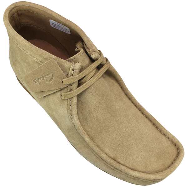 Clarks　ワラビーブーツ モカシン ブーツ26センチ