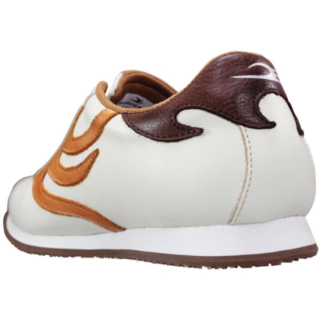 ドラゴンベアード スニーカー DB クラシック91D ホワイト/ベニ クリーム/ブラウン 26.5cm〜28cm メンズ ローカットスニーカー カジュアルシューズ 運動靴 紐靴 レトロランニング カジュアル DB CLASSIC 91D DRAGON BEARD