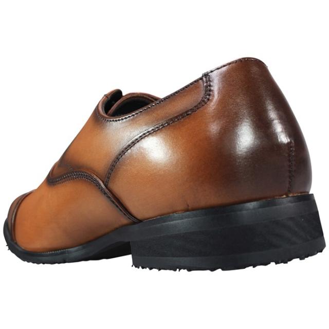 ビジネスシューズ ペリーコレクション PR2061 ブラック 黒 ライトブラウン 24.5cm〜27.5cm メンズ ストレートチップ 紳士靴 黒靴 革靴 紐靴 本革 PERRY COLLECTION