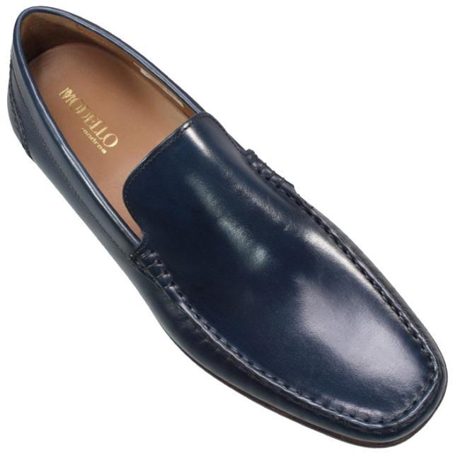 モデロ MODELLO ビジネスシューズ DM5515 ブラック・ネイビー・ダークブラウン 25.5cm〜27cm メンズ ビジネスシューズ スリッポン スリップオン 紳士靴 黒靴 革靴 紐なし靴 MADRAS マドラス社