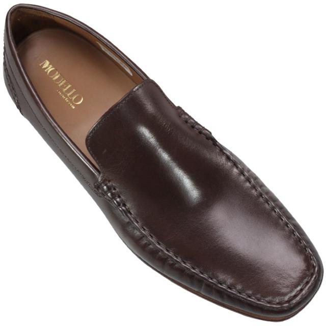 モデロ MODELLO ビジネスシューズ DM5515 ブラック・ネイビー・ダークブラウン 25.5cm〜27cm メンズ ビジネスシューズ スリッポン スリップオン 紳士靴 黒靴 革靴 紐なし靴 MADRAS マドラス社