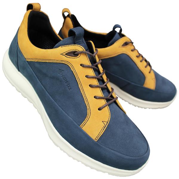 マドラスウォーク 防水レザースニーカー MW7600 ブラック ネイビー ダークブラウン 25cm〜26.5cm メンズ 紐靴 防水