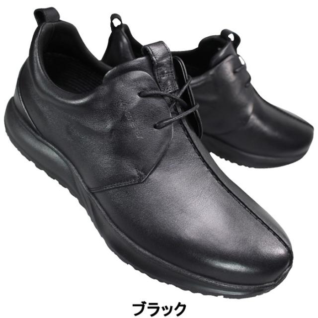 マドラスウォーク GORE-TEX プレーントゥ レザーシューズ 黒