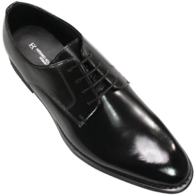 マドラス社製 ヒロココシノ ビジネスシューズ HR8002 ブラック 24.5cm〜27.5cm メンズ ビジネスシューズ 紳士靴 紐靴 革靴 黒靴 牛革 冠婚葬祭 フォーマルシューズ 外羽根 プレーントウ 靴 madras HIROKO KOSHINO HR 8002