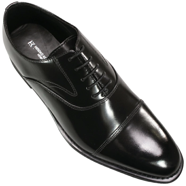 マドラス社製 ヒロココシノ ビジネスシューズ HR8001 ブラック 24.5cm〜27.5cm メンズ ビジネスシューズ 紳士靴 紐靴 革靴 黒靴 牛革 冠婚葬祭 フォーマルシューズ 内羽根 ストレートチップ 靴 madras HIROKO KOSHINO HR 8001