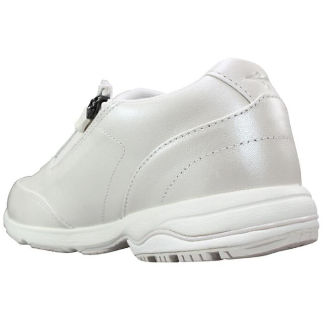 ミズノ MIZUNO ウォーキングシューズ LD40 VII SW ホワイト ブラック キャメル ブラウン 22.5cm〜24.5cm レディース ローカットスニーカー レザースニーカー 紐靴 運動靴 婦人靴 履きやすい靴 4E 幅広 スーパーワイド ファスナー付き B1GD2404