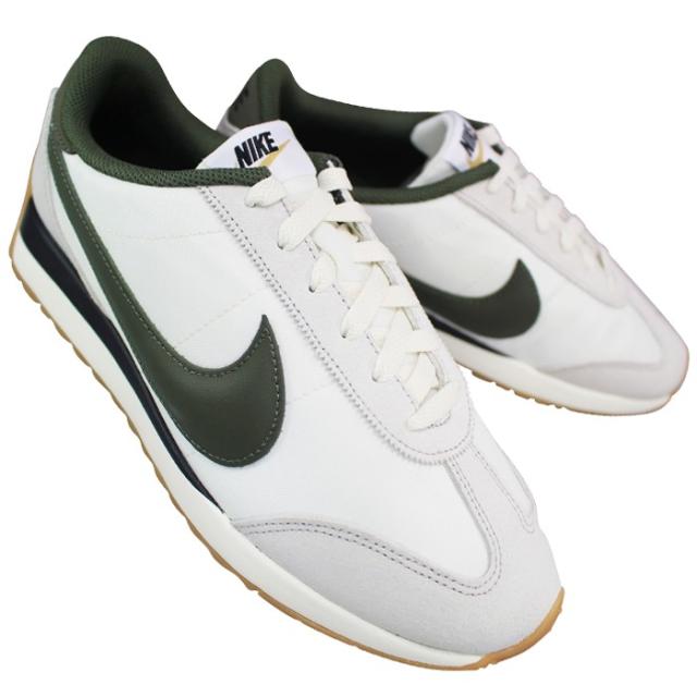 ナイキ nike スニーカー HQ2052 002 パシフィック ホワイト/カーキ 26cm〜28cm メンズ スニーカー カジュアルシューズ 紐靴 運動靴 通学靴 NIKE PACIFIC ナイキ