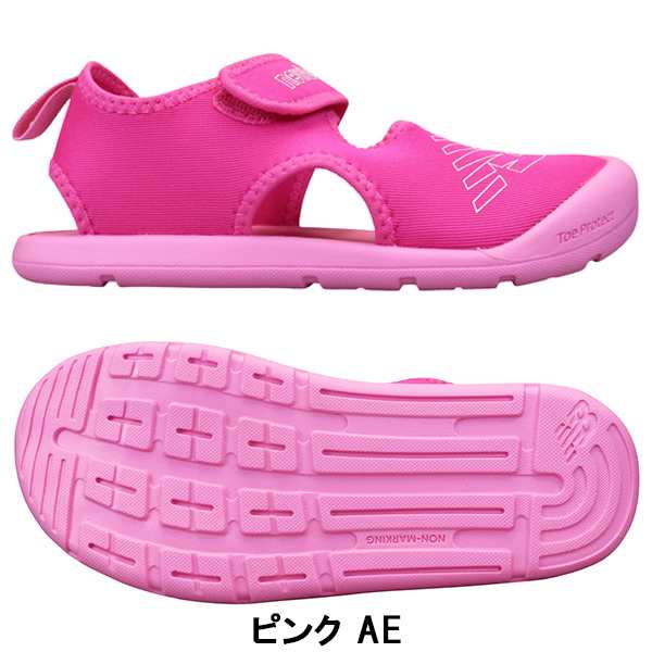 ニューバランス サンダル クルーザー CRSR v1 Sandal AE ピンク 17cm