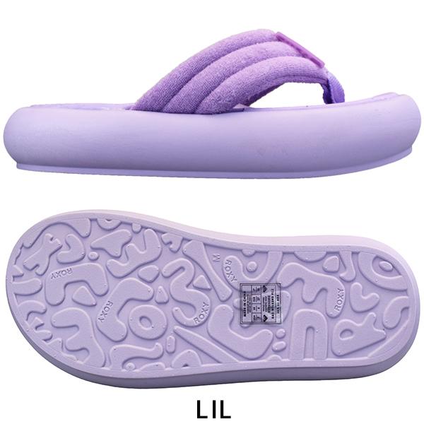 ロキシー RAD WEEKEND パイルボリュームソールサンダル RSD232202 パープル イエロー Mサイズ〜Lサイズ レディース トングサンダルの通販は ロキシー RAD WEEKEND パイルボリュームソールサンダル RSD232202 パープル イエロー Mサイズ〜Lサイズ レディース トングサンダルの通販は