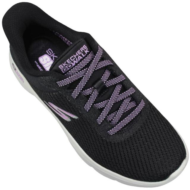 スケッチャーズ SKECHERS ハンズフリーシューズ スリップインズ ゴーウォーク フレックス 125516 ブラック・バーガンディ 23cm〜24.5cm レディース スリッポン スリップイン スニーカー 靴 スケッチャーズ125516