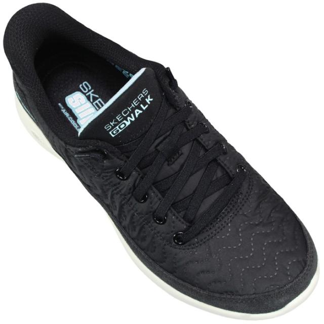 スケッチャーズ ハンズフリーシューズ スリップインズ ゴーウォーク ジョイ - ジェシー 125708 ブラック・ネイビー 23.5cm〜24.5cm レディース スリッポン スリップイン スニーカー 靴 履きやすい靴