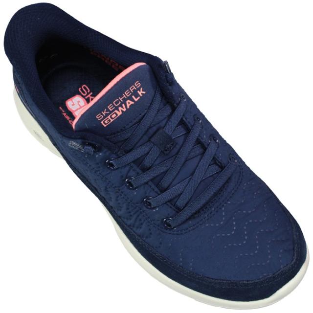 スケッチャーズ ハンズフリーシューズ スリップインズ ゴーウォーク ジョイ - ジェシー 125708 ブラック・ネイビー 23.5cm〜24.5cm レディース スリッポン スリップイン スニーカー 靴 履きやすい靴