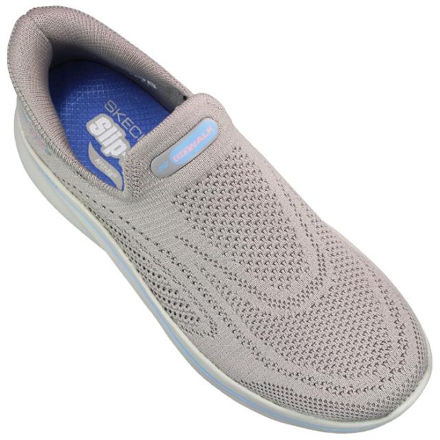 スケッチャーズ ハンズフリーシューズ リラックスドフィット：ゴーウォーク アーチフィット Nジョイ - アリアンヌ 125843 ブラック・トープ 23cm〜24.5cm レディース スリッポン スリップイン シューズ スニーカー 靴