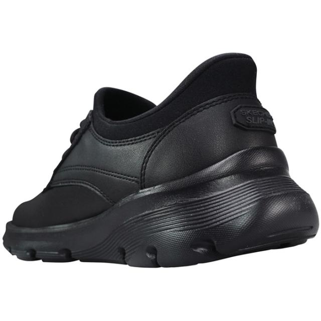 スケッチャーズ ハンズフリーシューズ リラックスドフィット：アーチフィット ガルザ - ラングストン 205511/BBK ブラック 25.5cm〜27cm メンズ スリッポン スリップイン シューズ スニーカー 靴