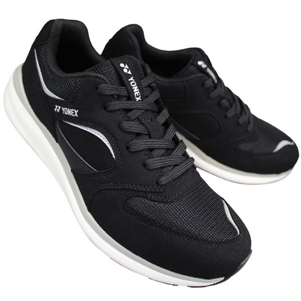 ヨネックス パワークッション ウォーキングシューズ SHW123 ブラック グレー クリーム/ベージュ 23cm〜28cm メンズ レディース ユニセックス スニーカー 紐靴 3.5E