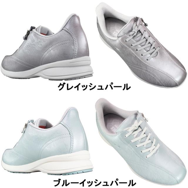 YONEX ヨネックス パワークッション ハンズフリーウォーキングシューズ SHWL130W 22.5cm〜24.5cm レディース スニーカー 靴 紐靴 ハンズフリーシューズ オフコートシューズ 撥水 抗菌防臭 ファスナー付き チャック付き