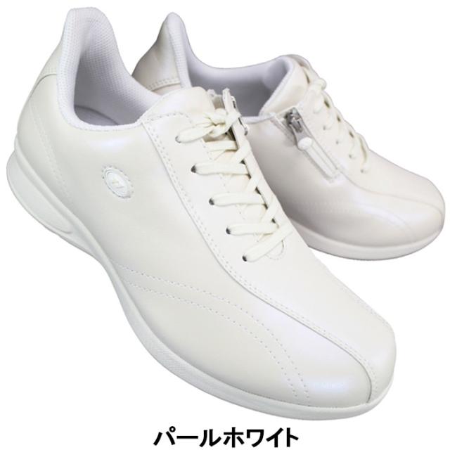 YONEX ヨネックス パワークッション ハンズフリーウォーキングシューズ SHWL130W 22.5cm〜24.5cm レディース スニーカー 靴 紐靴 ハンズフリーシューズ オフコートシューズ 撥水 抗菌防臭 ファスナー付き チャック付き