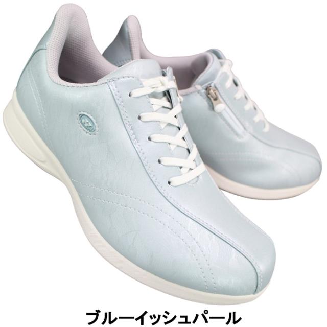 YONEX ヨネックス パワークッション ハンズフリーウォーキングシューズ SHWL130W 22.5cm〜24.5cm レディース スニーカー 靴 紐靴 ハンズフリーシューズ オフコートシューズ 撥水 抗菌防臭 ファスナー付き チャック付き