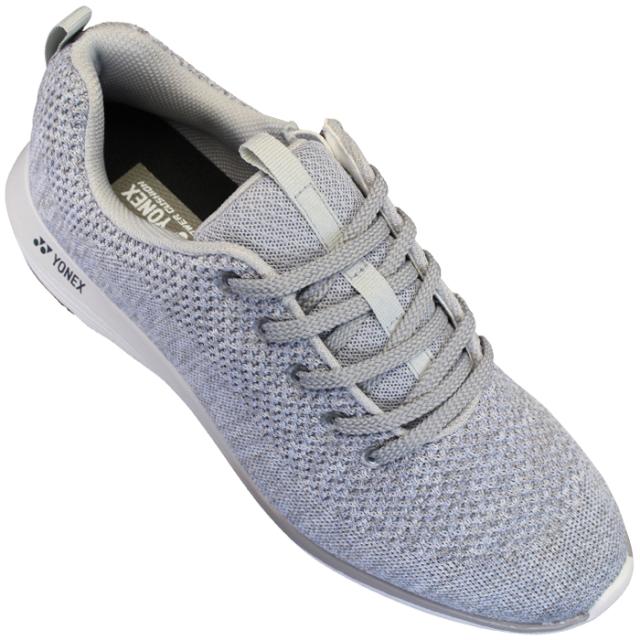 ヨネックス パワークッション ウォーキングシューズ パワークッション M01Y メンズ ブラック ダークグレー ライトグレー 24.5cm〜28cm ウォーキングシューズ スニーカー 紐靴 3.5E ゆったり ファスナー付き power cushion YONEX