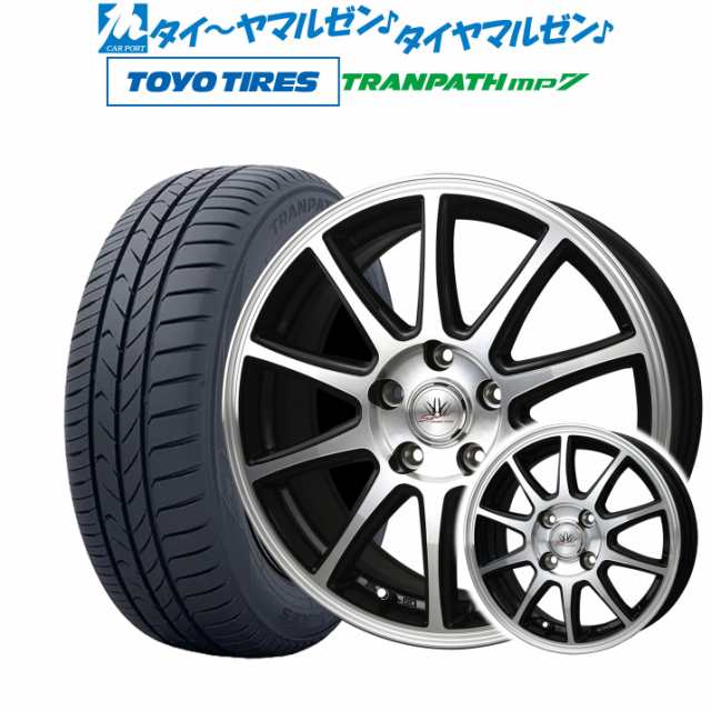 BADX ロクサーニスポーツ SP10 16インチ 6.5J トーヨータイヤ トランパス mp7  205/60R16 サマータイヤ ホイール4本セットの通販は