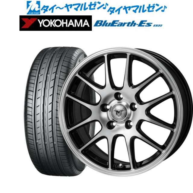 モンツァ JP STYLE MJ02 17インチ 7.0J ヨコハマ BluEarth-ES ブルーアースイーエス ES32 195/60R17 サマータイヤ ホイール4本セット