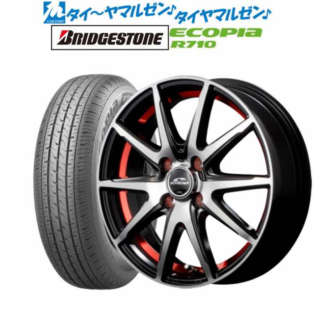 MID シュナイダー RX-02 14インチ 5.5J ブリヂストン ECOPIA エコピア R710 155/80R14 サマータイヤ ホイール4本セット