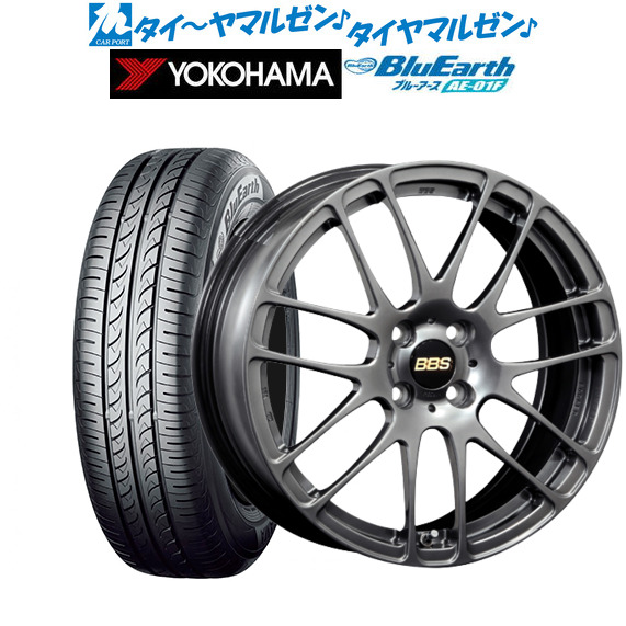 BBS JAPAN RE-L2 15インチ 6.0J ヨコハマ BluEarth ブルーアース (AE-01F) 185/65R15 サマータイヤ ホイール4本セット