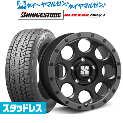 ブリヂストン 16インチ DM-V3 タイヤセット　ジムニー　KEELER 4本 ブリザック DMーV3 【新品】ジムニー スタッドレスタイヤ