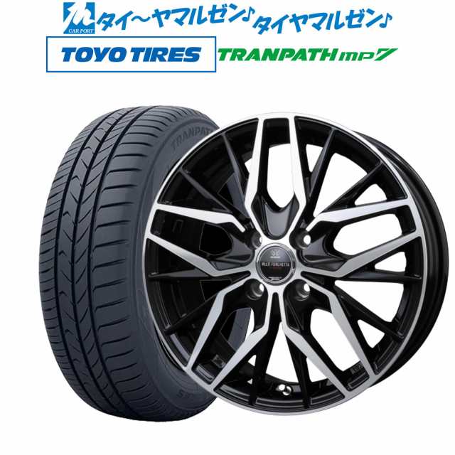 ロクサーニ サマータイヤ ホイール 4本セット BADX ロクサーニ マルチフォルケッタ TR5 TOYO NANOENERGY ナノエナジー 3 165/50R15